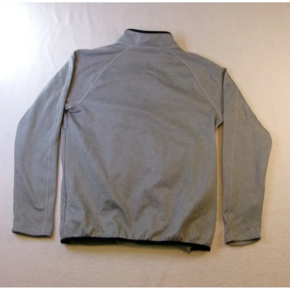 The North Face Mens Grey Full Zip Fleece Jacket NF0A3SO6 Size M‎